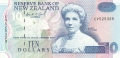 New Zealand 10 Dollars, (1994)
